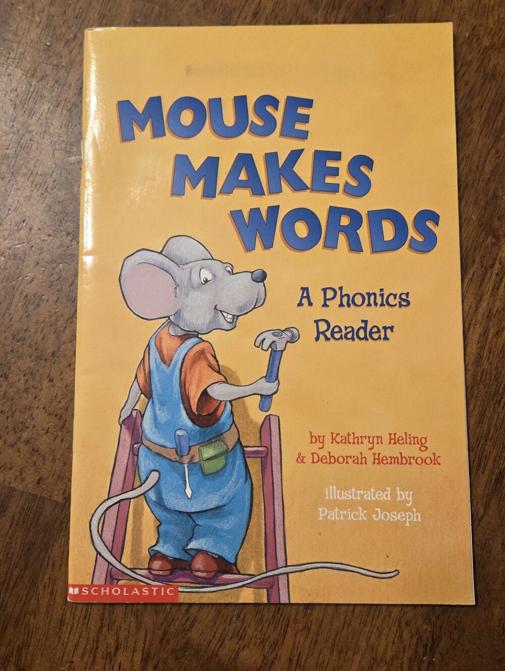 📕5/$10📕 Mouse Makes Words A Phonics Reader Step 1 Scholastic Paperback Childre